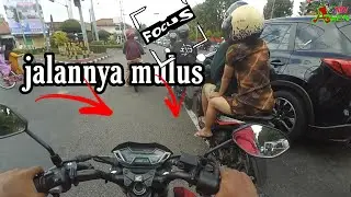 jalan mulus di kediri || sunmori kesiangan dapat rejeki