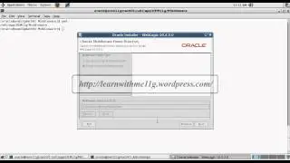 weblogic server installation for oem grid control  11g.avi