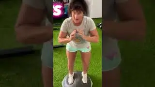 BOSU Ball Workout! (See Full Video for the Whole Workout!) ￼#squat #bosuworkout #homeworkout #fypシ