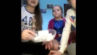 Гимнастик челендж с девочками