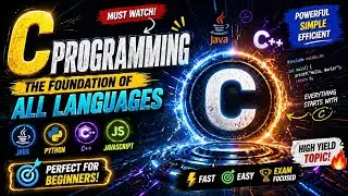 C Programming Full Course for Beginners (Hindi) | 