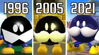 Evolution of King Bob-omb Battles in Super Mario Games (1996 - 2021)
