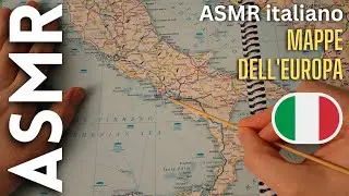 Mappe dell'Europa rilassanti ed educative [ASMR ITA]