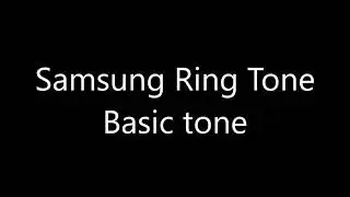 Samsung ringtone - Basic tone