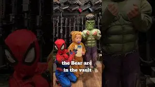 Kids Try And Beat The Most Secure Gun Vault! Simtek Security