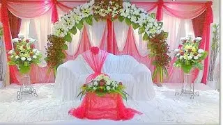 Elegant Wedding Stage Decoration