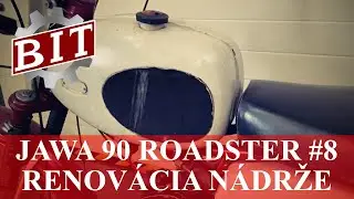 Jawa 90 Roadster #8 - Renovácia nádrže