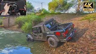 Jeep Gladiator | OFFROAD | Forza Horizon 5 | Logitech G29 gameplay