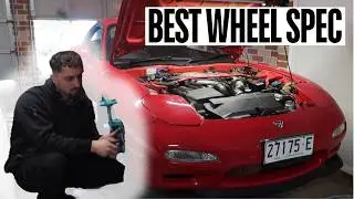 FD RX7 Build Series - Measuring WHEEL Size/Offset (Part 14)