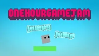 1 hour game jam #103 timelapse - Jumpy Jump