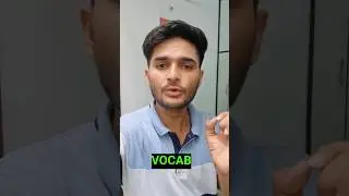 SSC ENGLISH VOCAB STRATEGY | Best Way to Vacab Reading | SSC CGL 2024 #cgl #English #vocab