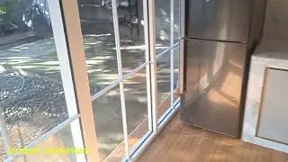 review dapur dengan partisi aluminium... lombok aluminium