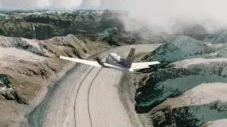 [Aerofly FS2 Beta] King Air C90 over the Alps to SION