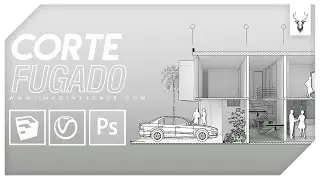 Corte Fugado | Photoshop para Arquitectos | Imagina 3D
