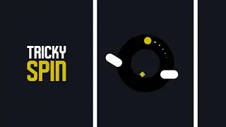 Tricky Spin - Endless Hyper Casual Game for Android / HTML5