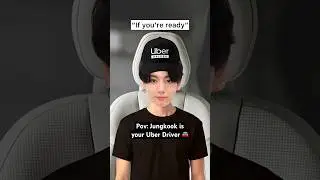 If Jungkook was your Uber Driver 🚘😳 