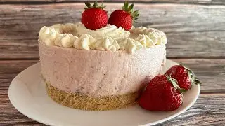 En 5 minutos, Cheesecake Sin Horno! Sencillo y muy sabroso!
