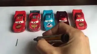 Maths Made Easy NZ: One to One Counting feat. Lightning McQueen Disney Pixar CARS MOVIE