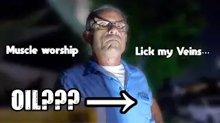 BodyBuilder Wants His Muscles and Veins Worshipped