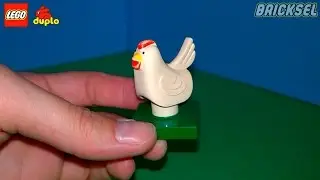 Can I remove the retro figure with a green stand Question question LEGO DUPLO.