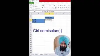 DATE AND TIME SHORTCUT