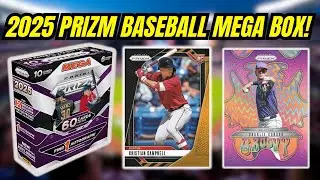 UNDERRATED?! 2025 Prizm Baseball Mega Box Review!