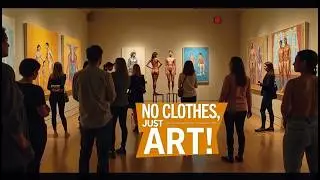 France’s Nude Art Exhibition – The Shocking Truth About Modern Nudity!