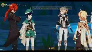 Best Conversation Jean ,Venti ,DulicIgenshin impactI