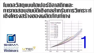 Hyperelastic Material Models and Mechanical Testing for Structural Analysis of Rubber Products