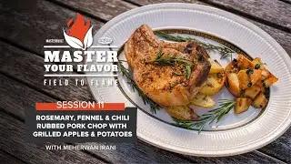 Field to Flame | Rosemary, Fennel & Chili Flake Rubbed Bone-In Pork Chop