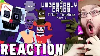 An Undeniably Canon Five Nights at Freddy's Timeline (Part 2) #FNAF REACTION!!!