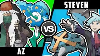 BEST TEAM POKÉMON BATTLE: AZ vs Steven!