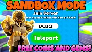 🔴SANDBOX MODE  With Viewers  (FREE GEMS & INF COINS) 🎁 Toilet Tower Defense LIVE #skibiditoilet