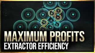 Eve Online - Extractor Efficiency - Planetary Industry