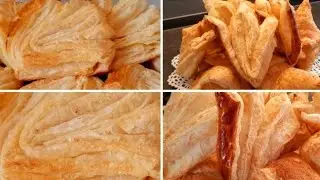 Շերտավոր խմորով գաթայի կտրվածքներ/ Армянская 