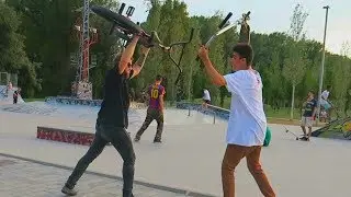 BMX VS SCOOTER