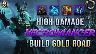 OVERPOWERED Necromancer PvP Burst Build 💀 High Damage Solo 1vX & Group Build 💀 ESO Gold Road DragooX