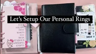 Personal Rings Setup and A New Planner | Moterm | Oky Plans | Happy Planner