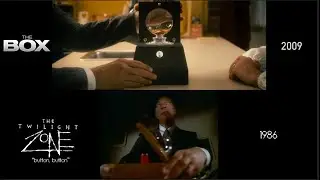 The Box (2009)/The Twilight Zone: Button, Button (1986) side-by-side comparison
