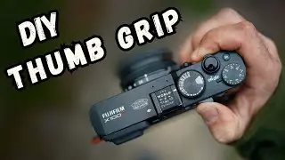 Custom DIY Thumb Grip for your camera Using Sugru