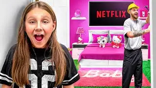 I Built My Little Sisters DREAM BEDROOM! #LittleLivePets #NeeDeesChallenge