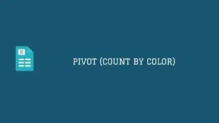Pivot (Count By Color) - Speed Momentum Tools (Excel Add-In)