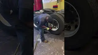 Who can change a tire faster ? 👀😂 I’ll wait #tires #wheels #shorts #Atlanta