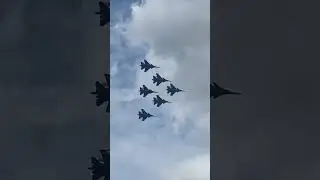 День города. г. Барнаул #Авиашоу #Русские Витязи #