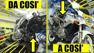 MEZZI POTENTI | INIZIO RESTAURO SUZUKI RGV 250 2 TEMPI - PANNOK MOTOCICLETTE