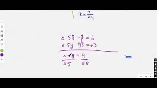 Solving Two-Step Equations with Decimal Coefficients