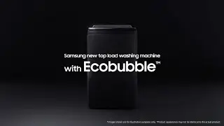 Top Load Washing Machine: Ecobubble Digital Inverter | Samsung
