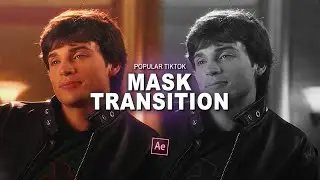 popular tiktok mask transition ; after effects