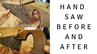 Old Hand Saw Clean Up