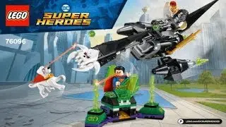 Лего Герои Супермен и Крипто объединяют усилия LEGO Super Heroes SUPERMAN & KRYPTO TEAM-UP 76096